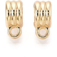 Bails Tubulaires en Alliage Plaqué Rack, Or Clair, 12x9x5.5mm — Accessoires pour bijoux