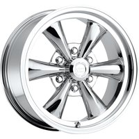 Roues American Muscle 141 Legend 6 Chrome - 17x8 - 6x139.7 — Roues et jantes
