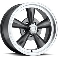 Roues American Muscle 141 Gunmetal avec Bord Usiné - 17x8