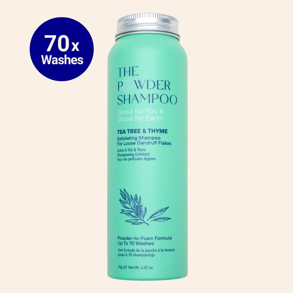 Exfoliating Shampoo For Loose Dandruff Flakes Tea Tree & Salicylic Acid 70g / 2.47oz — Shampoo