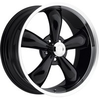 Roues American Muscle 142 Legend 5 Noir Brillant - 20x8.5 - 5x127