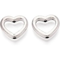 Cadre de perles en alliage pour la fabrication de bijoux, forme cœur, sans cadmium ni plomb — Perles à bijoux
