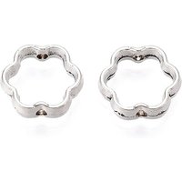 Cadre de Perles en Alliage pour Fabrication de Bijoux, Platine, Sans Cadmium