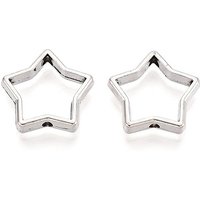 Cadre de Perle en Alliage pour Fabrication de Bijoux, Étoile, Sans Cadmium, Sans Plomb — Perles à bijoux