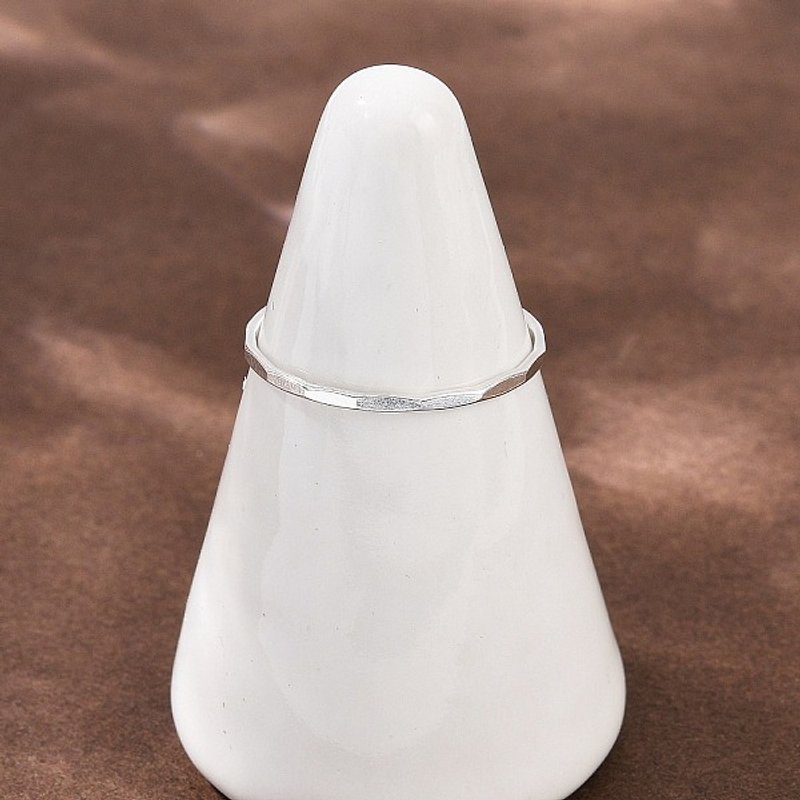 925 Sterling Silver Plain Band Finger Ring - 1mm Width, 17.2mm Diameter — Costume Jewelry