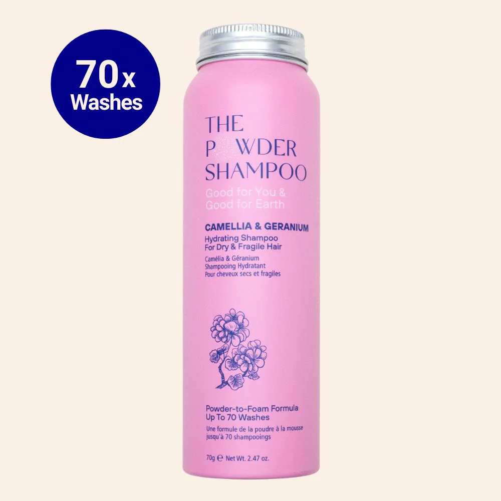 Shampooing Hydratant Pour Cheveux Secs et Fragiles Camélia & Géranium 70g / 2.47oz — Shampooings