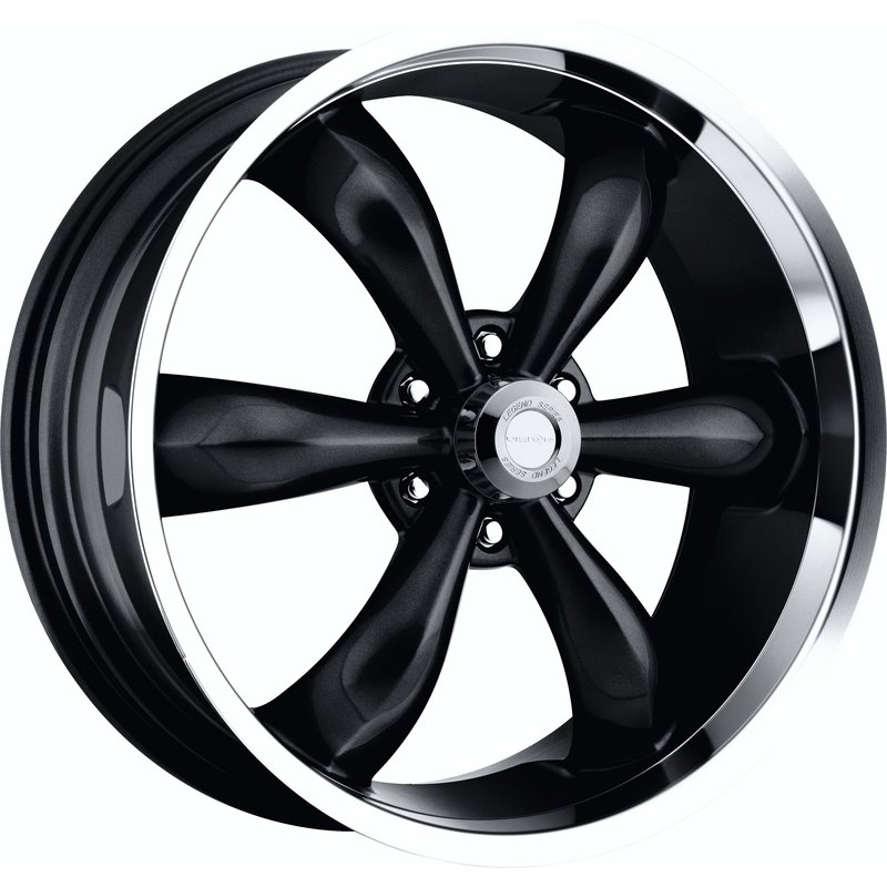 Roues American Muscle 142 Legend 6 Noir Brillant - 20x9 - 6x135 — Roues et jantes