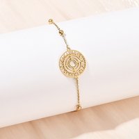 Bracelet en Acier Inoxydable 304 pour Femmes, Plaqué Or 18K — Bracelet Femme