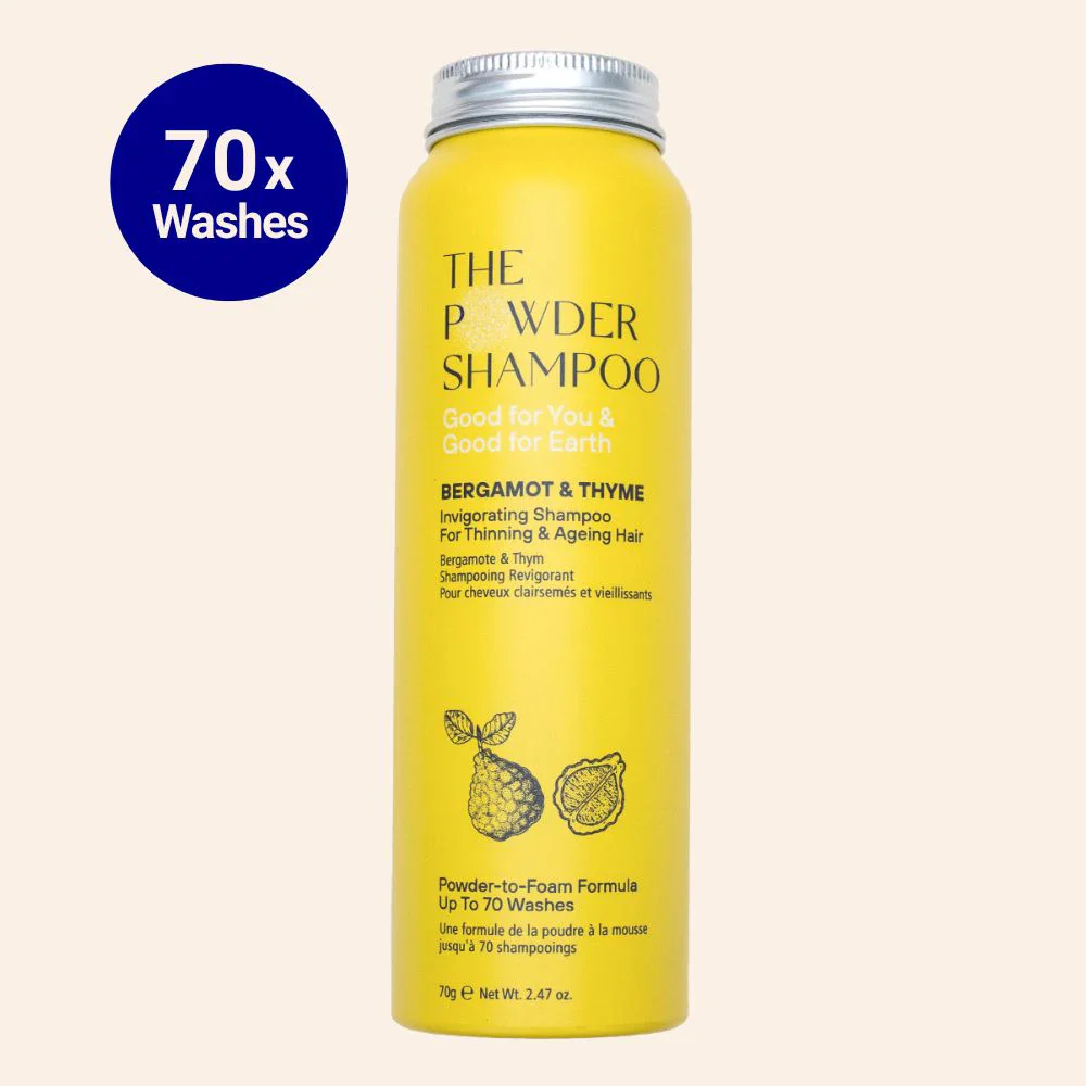 Invigorating Shampoo For Thinning & Ageing Hair Bergamot, Biotin, Ginger & Ginseng 70g / 2.47oz — Shampoo