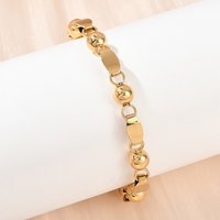Bracelet en Chaîne Liens en Acier Inoxydable 201 pour Femmes - Doré — Bracelet Femme