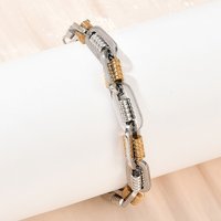 201 Stainless Steel Twisted Chain Bracelet for Women — Bracelet Women