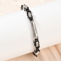 Bracelet en acier inoxydable byzantin pour femmes — Bracelet Femme