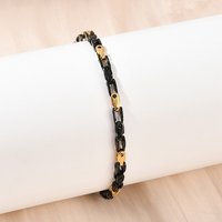 Bracelet en chaîne en acier inoxydable 201 pour hommes et femmes — Bracelet Femme
