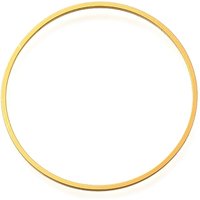 Brass Linking Rings, Flat Ring, 18K Gold Plated, 30x1mm — Jewelry Findings