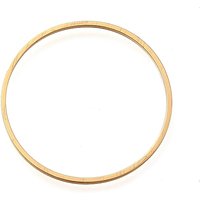 Brass Linking Rings, Flat Ring, 18K Gold Plated, 25x1mm — Jewelry Findings