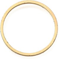 Brass Linking Rings, Flat Ring, 18K Gold Plated, 16x1mm — Jewelry Findings