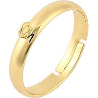 Brass Adjustable Loop Ring Bases, 18K Gold Plated, Lead Free — Jewelry Findings