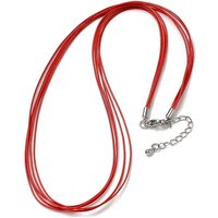 Cordon ciré 1MM pour colliers à 5 brins avec accessoires en laiton — Outils de création de bijoux