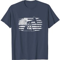 Oil Rig Oilfield Pump Jack T-Shirt for Men