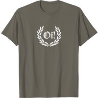 Oi Laurel Ringer T Shirt for Men - Black