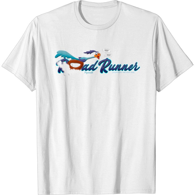 T-Shirt Plymouth Road Runner Legends Never Die pour hommes — T-shirts pour hommes