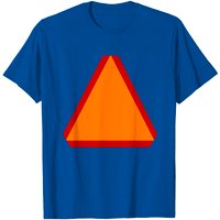 Slow Moving Vehicle Sign T-Shirt for Men