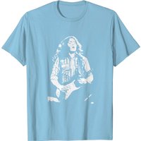 T-Shirt pour hommes Rory Gallagher en noir — T-shirts pour hommes