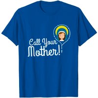 T-Shirt pour hommes Call Your Mother Blessed Mary Rosary Cut — T-shirts pour hommes