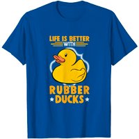 Life Is Better With Rubber Ducks Men's T-Shirt