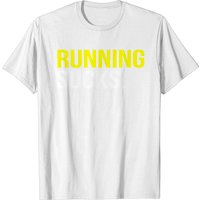 Running Sucks T-Shirt for Men - Black