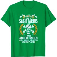 T-shirt Walk Away I Am A Sagittarius pour hommes