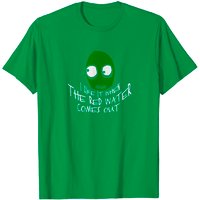 T-shirt Rouge Eau Salad Fingers pour Hommes