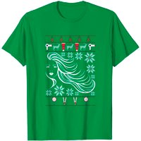 T-Shirt de Noël Laid pour Coiffeur pour Hommes — T-shirts pour hommes