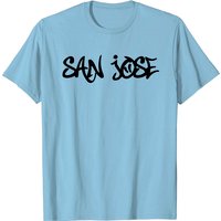 T-Shirt San Jose Graffiti pour hommes