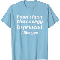 Sarcastic Quote T-Shirt for Men in Black — Mens T Shirts