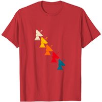 T-shirt Satellite Dishes pour hommes en noir