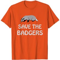 T-Shirt Save The Badgers pour hommes