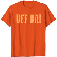 T-shirt Uffda Scandinavian American Exclamation pour hommes — T-shirts pour hommes