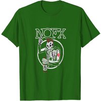 T-shirt classique NOFX pour hommes en noir