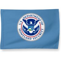 Homeland Security Logo House Flags for Outdoor Use