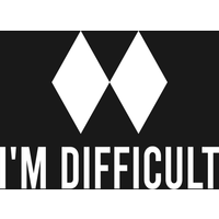 I'm Difficult Double Diamond - Chandail à col rond unisexe — Sweats à capuche pour hommes