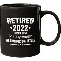 Retired 2022 Under New Management Mug — Mugs & Tumblers