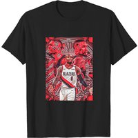 T-shirt classique Dame Time #0 de Damian Lillard pour hommes