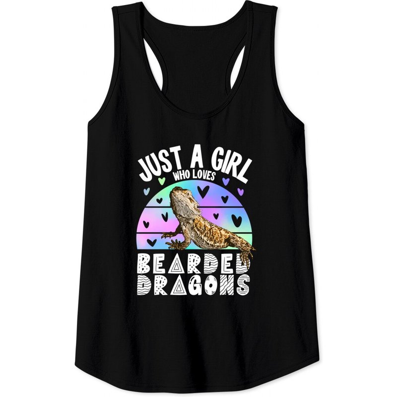 Débardeur Bearded Dragon - Just A Girl Who Loves Bearded Dragons — T-shirts pour hommes
