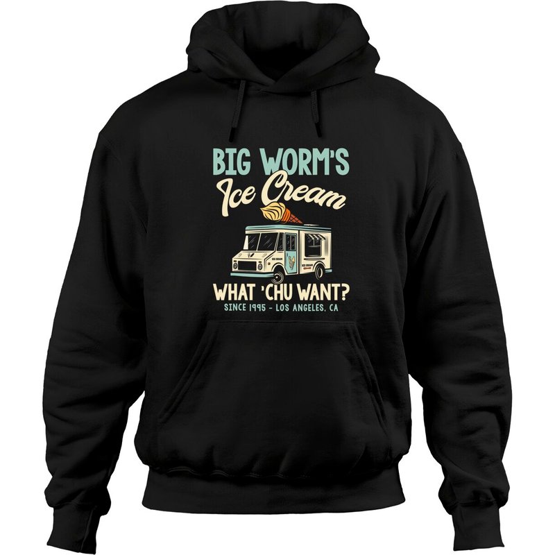 Hoodie Unisexe What 'Chu Want de Big Worm's Ice Cream — Sweats à capuche pour hommes