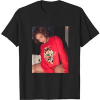 T-shirt Rapper Doja Cat pour hommes en noir