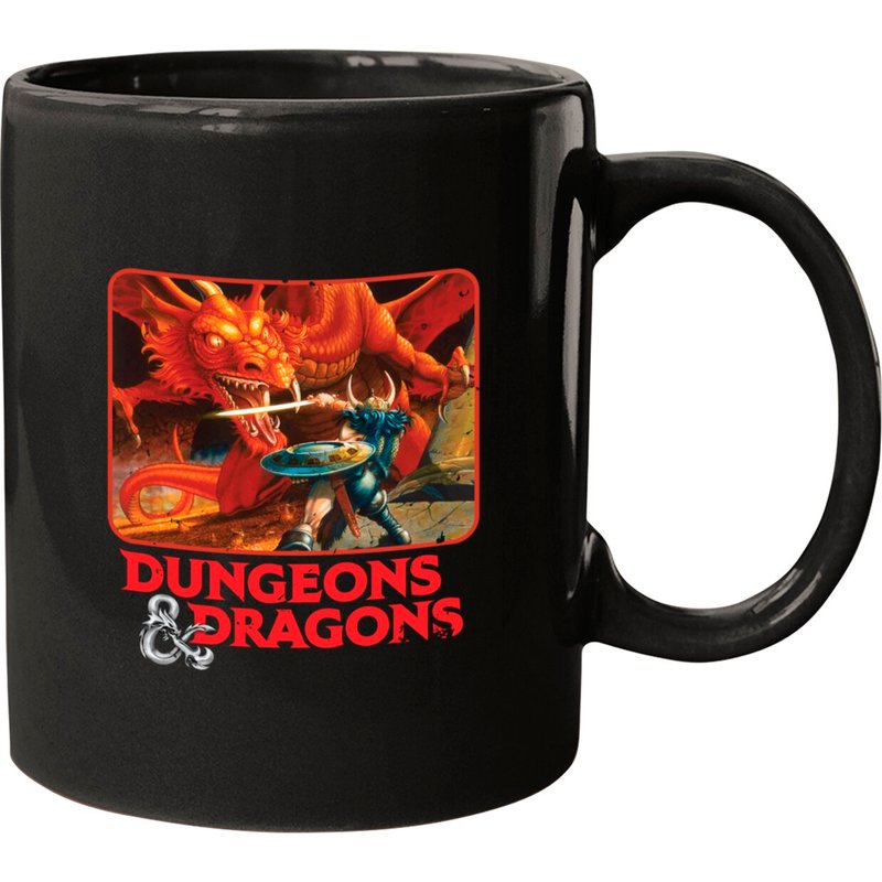 Dungeons & Dragons Ceramic Mug - Customizable and Dishwasher Safe — Mugs & Tumblers