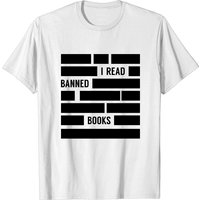 T-shirt classique pour hommes I Read Banned Books