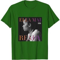 T-shirt classique pour hommes Ella Mai en noir