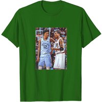 T-shirt classique Ja Morant et Allen Iverson pour hommes — T-shirts pour hommes